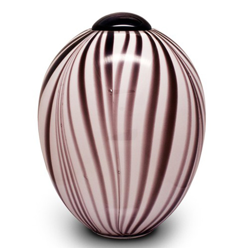 Glass funeral urns