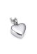 Ash pendant ‘Connected at Heart’ for the ashes of two loved ones