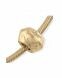 Gold memorial ashes charm/bead 'Cat and Mous'