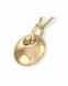 Ashes pendant 14 krt. yellow golden Ball l SALE