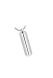 Stainless steel ashes pendant 'Tube' | SALE