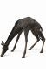 Giraffe bronze memorial statue - limited availability