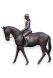 Girl on horseback bronze memorial statue - limited availability