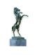 Modern rearing horse bronze memorial statue - limited availability
