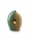 Keramische mini urn met hartje