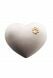 Pet urn heart with paw print dog - SALE