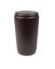 Alder wood urn in a warm rosewood colour