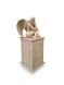 Urn for ashes ‘Angel of Comfort’ on pedestal in various colours