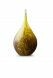 Teardrop glass keepsake urn for ashes 'Memory' nature opaque