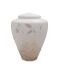 Glass urn ‘Bamboo Leaves’ White - SALE
