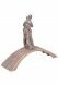 Grave Sculpture 'Farewell' – 3D, freestanding, dowel on the bottom