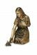 Memorial Statue of Girl with Flowers – Made of Bronze
