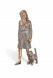 Grave Sculpture 'Woman with Cat' – Grave Decoration – 3D, freestanding, dowel on the bottom