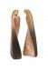 Two-Piece Grave Sculpture 'Yin Yang' – Grave Decoration – 3D, freestanding, dowel on the bottom