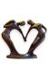 Grave memorial sculpture 'Dancing couple'