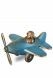 Memorial Figurine of Airplane – 3D, freestanding, dowel on the bottom