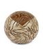 Handmade ceramic mini urn 'Ares' - beige