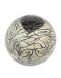 Handmade ceramic urn 'Ares' - green