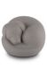 Dog Urn “Sleeping Dog”, Dark Grey
