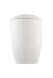 Wooden funeral urn white