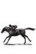 Jockey on horseback bronze memorial statue - limited availability