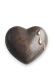 Cremation ashes keepsake urn heart with teardrops
