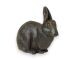 Rabbit Urn in Antique Bronze