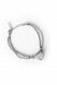 Stainless Steel Ashes Bracelet with Heart - Self-Fill