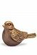 Memorial Figurine of Little Bird – 3D, freestanding, dowel on the bottom