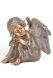 Memorial Statue of Sitting Angel – 3D, freestanding, dowel on the bottom