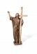 Memorial Statue of Christ with Cross – 3D, freestanding, dowel on the bottom