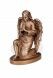 Grave Sculpture of Kneeling Angel – 3D, freestanding, dowel on the bottom