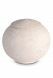 Keepsake urn of porcelain 'Sfera' - Coral pink relief