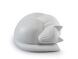 Cat Urn ‘Sleeping Cat’ White