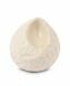 White Ceramic Teardrop Keepsake Urn 'Ohm' – Handmade