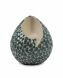 Handmade Ceramic Teardrop Keepsake Urn 'Ohm' – Green-Blue