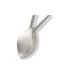 Flame shaped Ashes pendant silver (925)