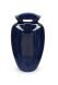 Aluminium cremation urn for ashes 'Elegance' marble look