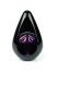 Crystal glass keepsake ashes urn 'Pandora'