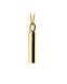 Gold cremation ashes jewel 'Tube'