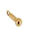assieraad as hangers assieraden bedel goud