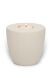 Candle holder keepsake urn for ashes 'Carrara'