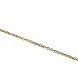 Gold plated stainless steel necklace