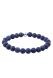 Lapis lazuli ashes-bracelet with silver ash element for woman