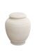 Mini cremation urn for ashes of porcelain 'Classica' - Beige