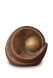 Pet cremation ashes urn 'Tennis ball with pawprint'