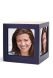 Photo frame urn box violet