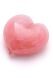 Heart-Shaped Crystal Glass Keepsake Urn, Pink