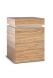 Wood laminate cremation urn casket 'Olive Sivilla'