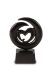 Handmade artist keepsake urn 'Endless love'